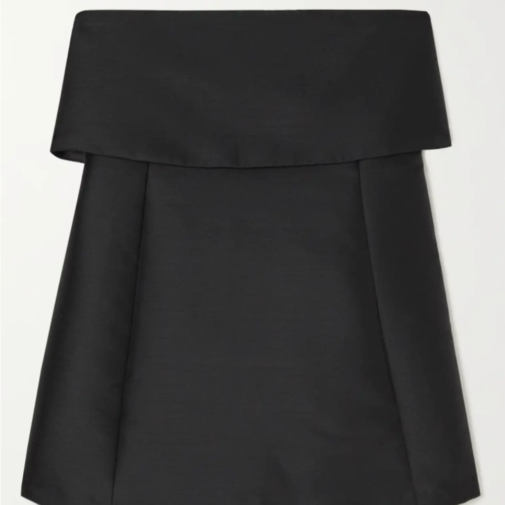 Toteme foldover top in black size36